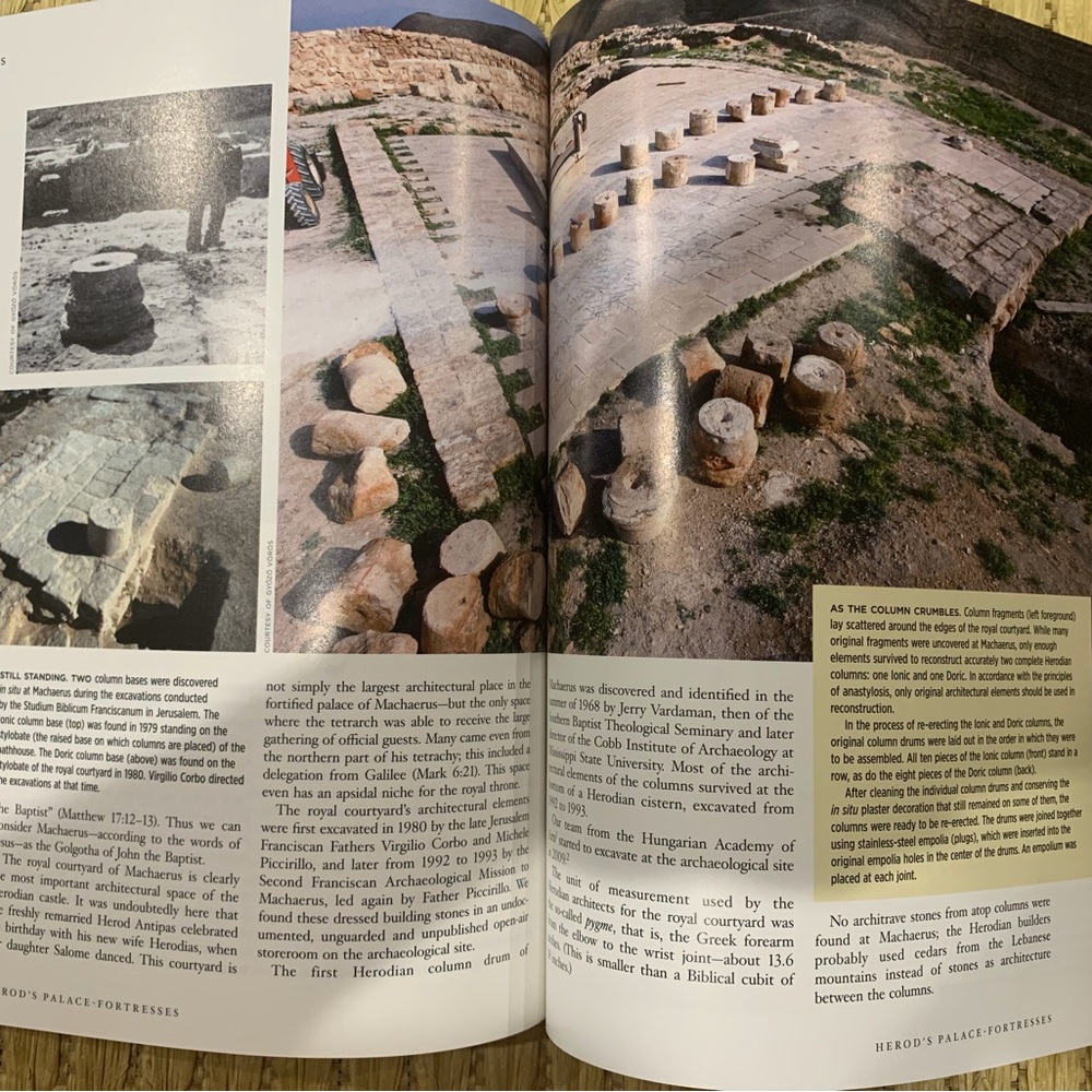 Herod’s Palace-Fortresses special issue magazine 2015 biblical Archaeology - Picture 7 of 9